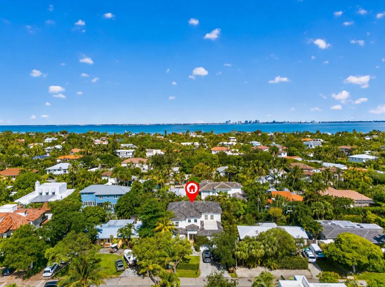 Toward Biscayne Bay